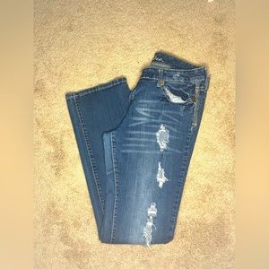 💙Premiere Jeans Rue21-Low Waist and Flare/Size 12
